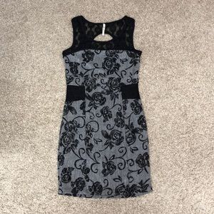 💕Super Cute Floral Print Bodycon Dress💕